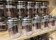  Bocal cylindrique compact avec couvercle inox – 0.