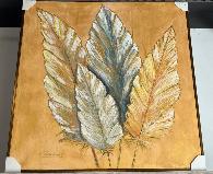  Tableau feuilles artistiques – Tons chau